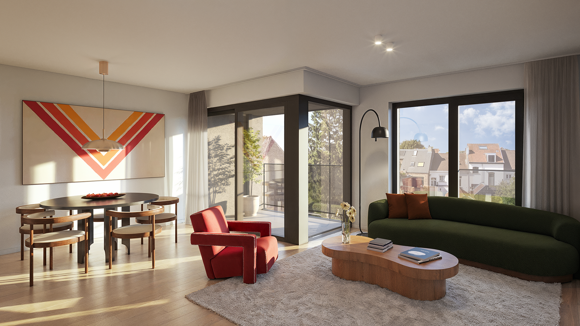 Austin - Intérieur séjour